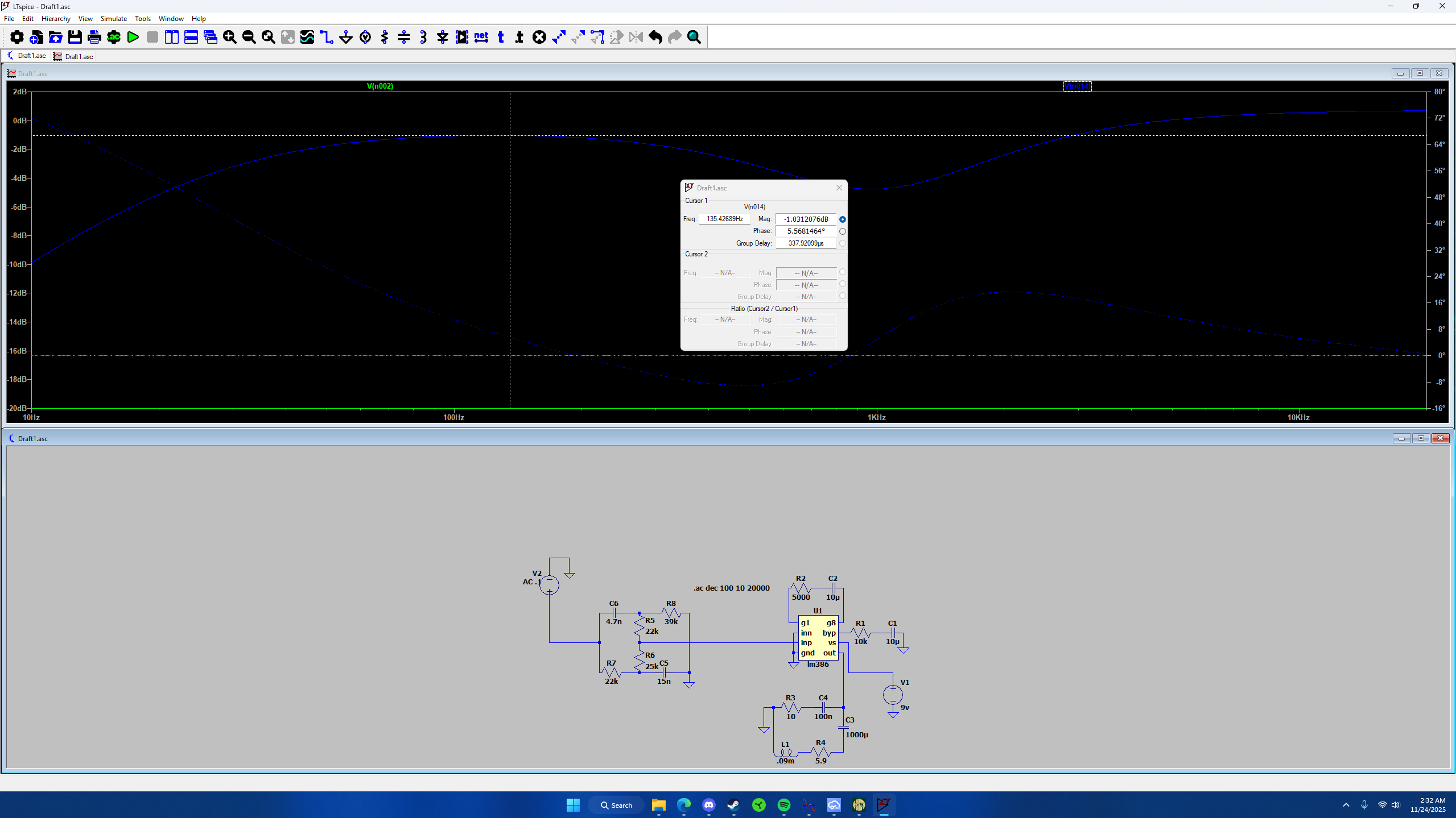Pocket amp circuit