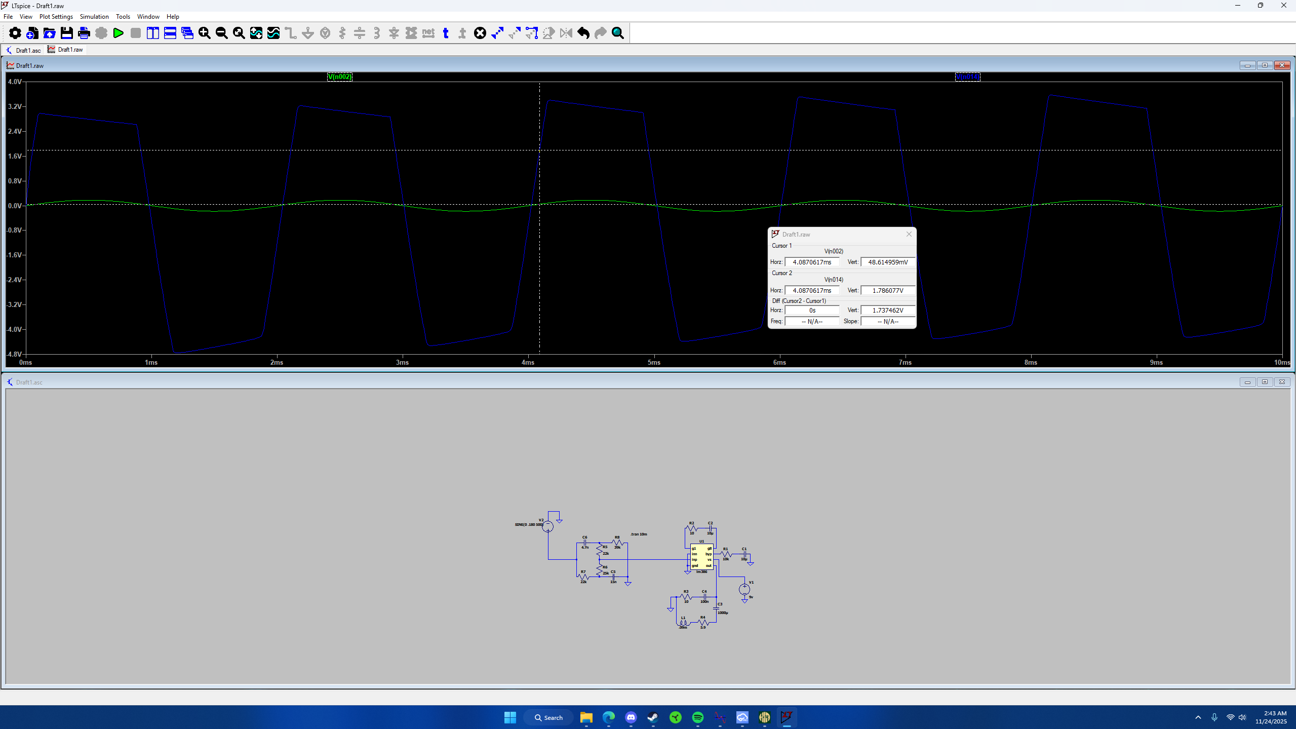 Pocket amp circuit