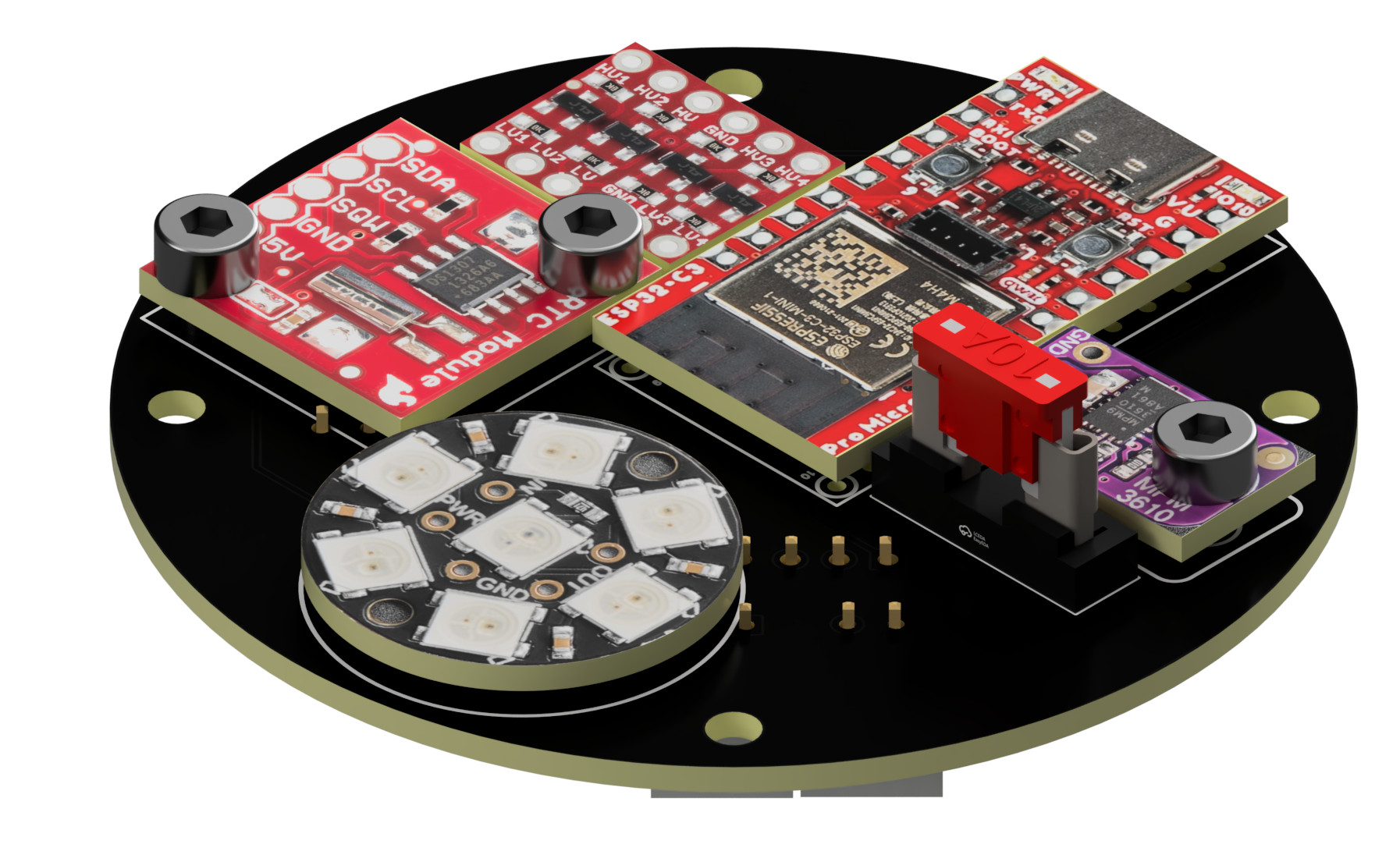 Electronics layout
