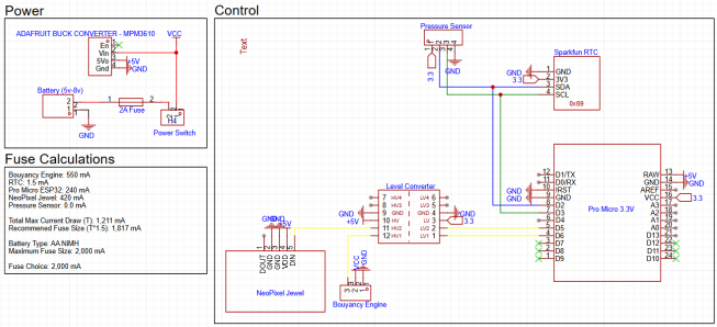 Electronics schematic
